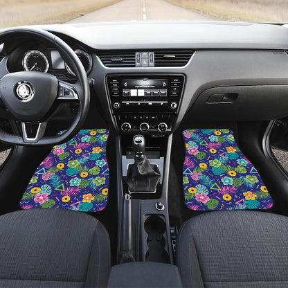 Hawaiian Themed Pattern Print Design H014 Car Floor Mats-JorJune