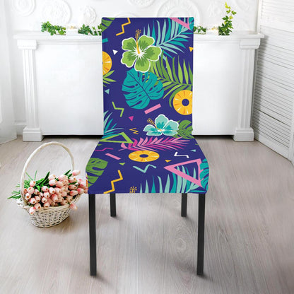 Hawaiian Themed Pattern Print Design H014 Dining Chair Slipcover-JORJUNE.COM