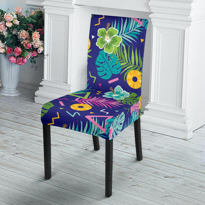 Hawaiian Themed Pattern Print Design H014 Dining Chair Slipcover-JORJUNE.COM