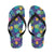 Hawaiian Themed Pattern Print Design H014 Flip Flops-JorJune