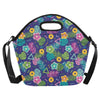 Hawaiian Themed Pattern Print Design H014 Neoprene Lunch Bag-JorJune