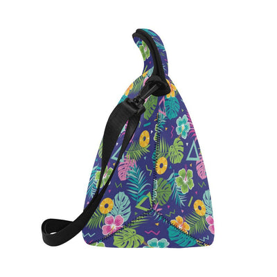 Hawaiian Themed Pattern Print Design H014 Neoprene Lunch Bag-JorJune