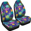 Hawaiian Themed Pattern Print Design H014 Universal Fit Car Seat Covers-JorJune