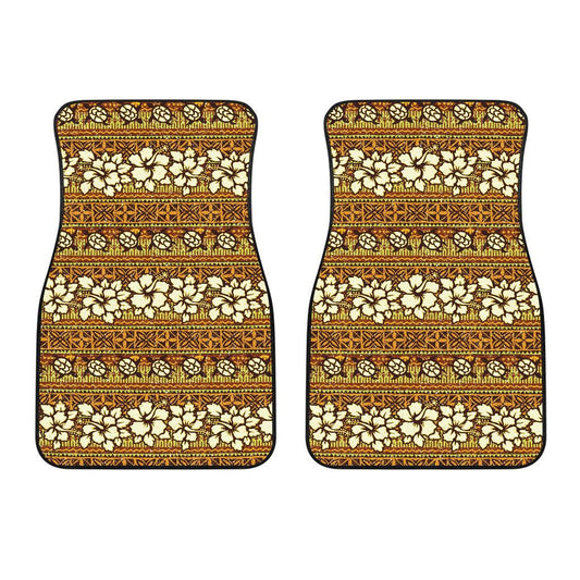 Hawaiian Themed Pattern Print Design H015 Car Floor Mats-JorJune