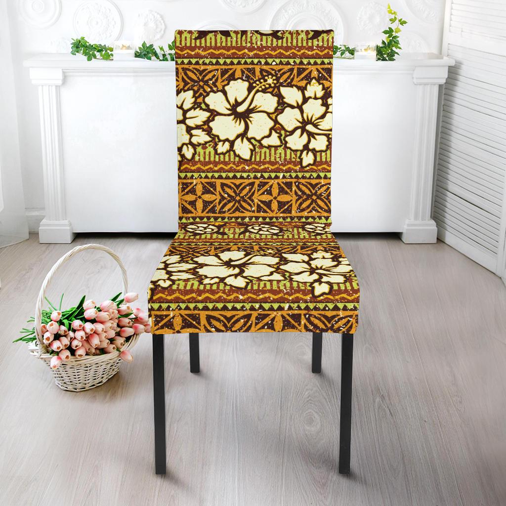 Hawaiian Themed Pattern Print Design H015 Dining Chair Slipcover-JORJUNE.COM