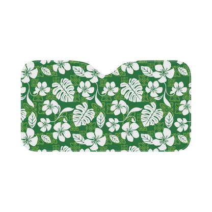 Hawaiian Themed Pattern Print Design H016 Car Sun Shade-JorJune