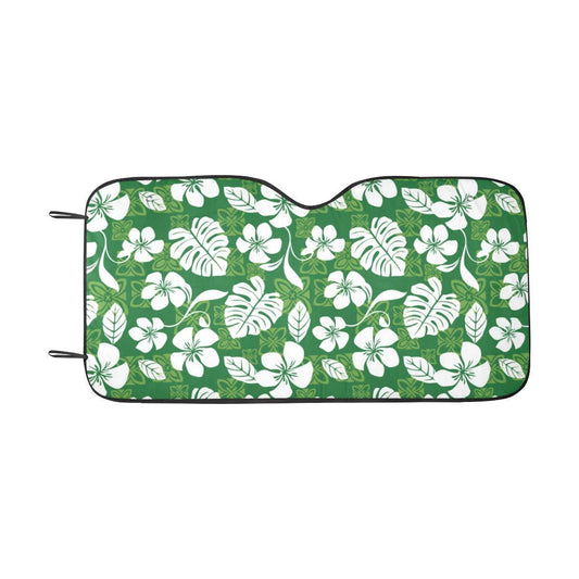 Hawaiian Themed Pattern Print Design H016 Car Sun Shade-JorJune