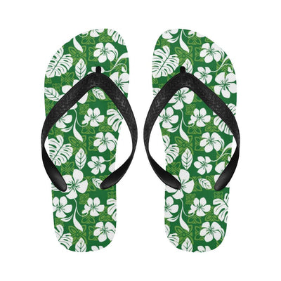 Hawaiian Themed Pattern Print Design H016 Flip Flops-JorJune