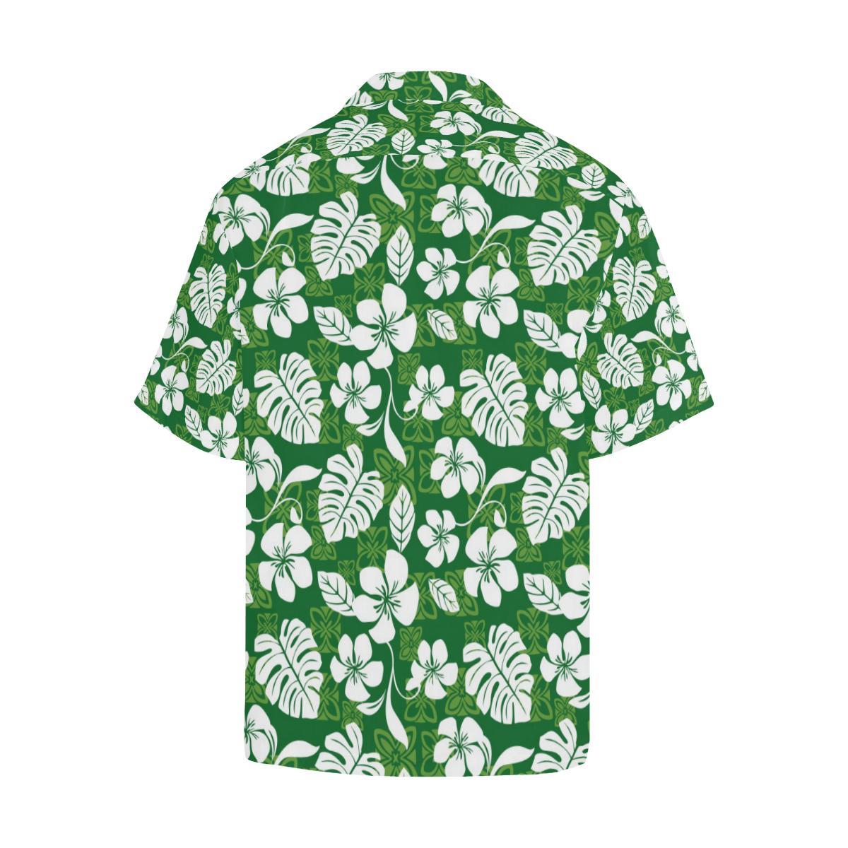 Hawaiian Themed Pattern Print Design H016 Men Hawaiian Shirt-JorJune