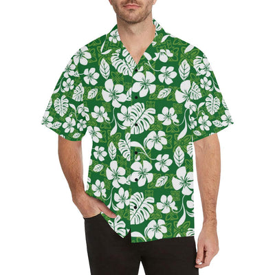 Hawaiian Themed Pattern Print Design H016 Men Hawaiian Shirt-JorJune