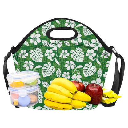 Hawaiian Themed Pattern Print Design H016 Neoprene Lunch Bag-JorJune