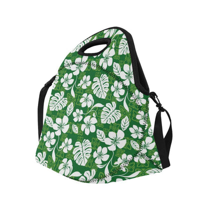 Hawaiian Themed Pattern Print Design H016 Neoprene Lunch Bag-JorJune