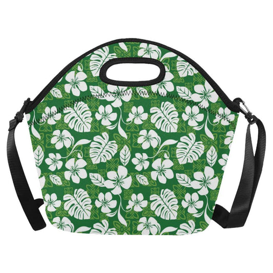 Hawaiian Themed Pattern Print Design H016 Neoprene Lunch Bag-JorJune