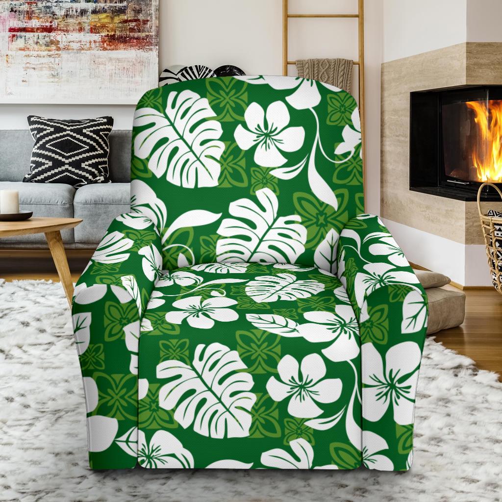 Hawaiian Themed Pattern Print Design H016 Recliner Slipcover-JORJUNE.COM