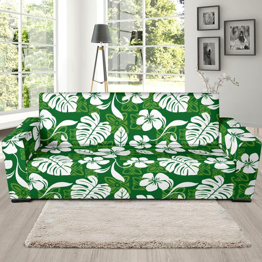 Hawaiian Themed Pattern Print Design H016 Sofa Slipcover-JORJUNE.COM