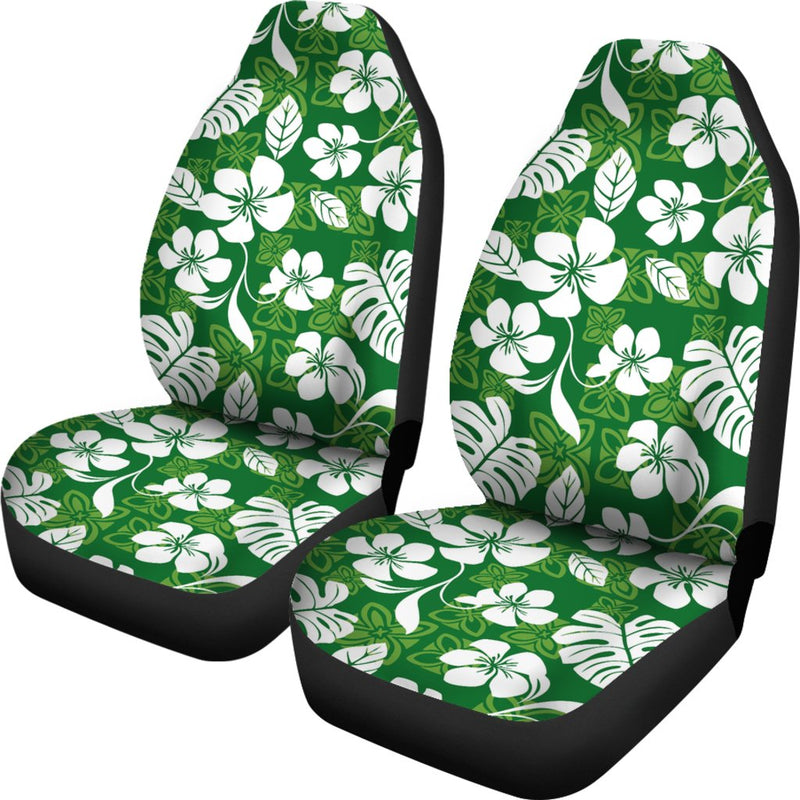 Hawaiian Themed Pattern Print Design H016 Universal Fit Car Seat Covers-JorJune