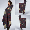 Hawaiian Themed Pattern Print Design H017 Hooded Blanket-JORJUNE.COM