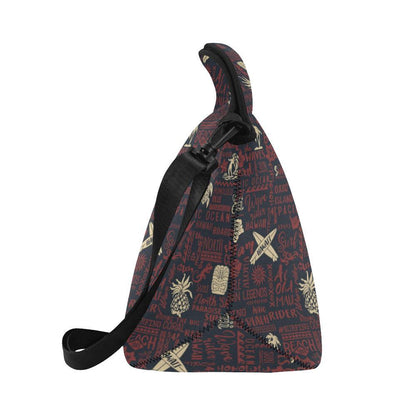 Hawaiian Themed Pattern Print Design H017 Neoprene Lunch Bag-JorJune