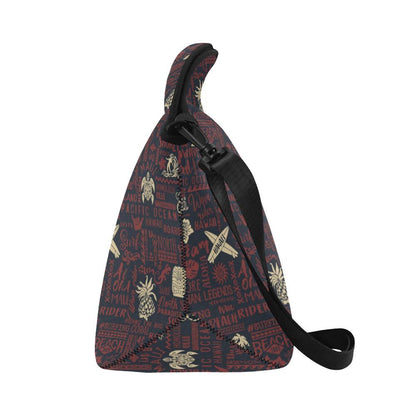 Hawaiian Themed Pattern Print Design H017 Neoprene Lunch Bag-JorJune