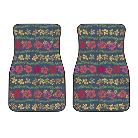Hawaiian Themed Pattern Print Design H018 Car Floor Mats-JorJune