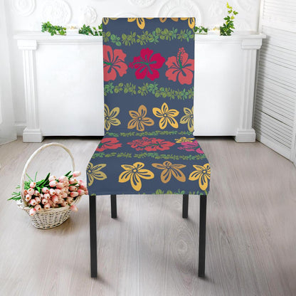 Hawaiian Themed Pattern Print Design H018 Dining Chair Slipcover-JORJUNE.COM