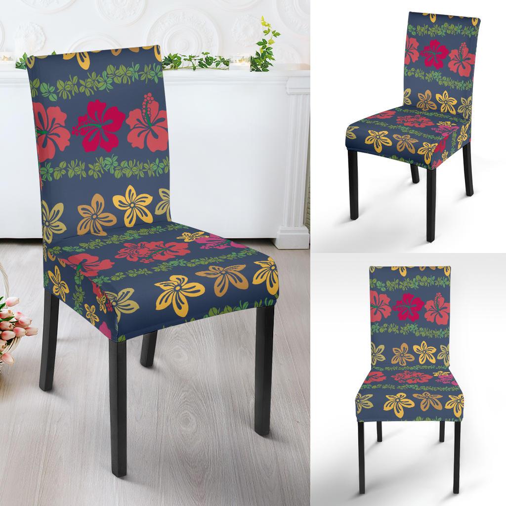 Hawaiian Themed Pattern Print Design H018 Dining Chair Slipcover-JORJUNE.COM