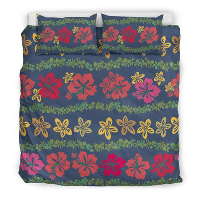 Hawaiian Themed Pattern Print Design H018 Duvet Cover Bedding Set-JORJUNE.COM