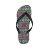 Hawaiian Themed Pattern Print Design H018 Flip Flops-JorJune