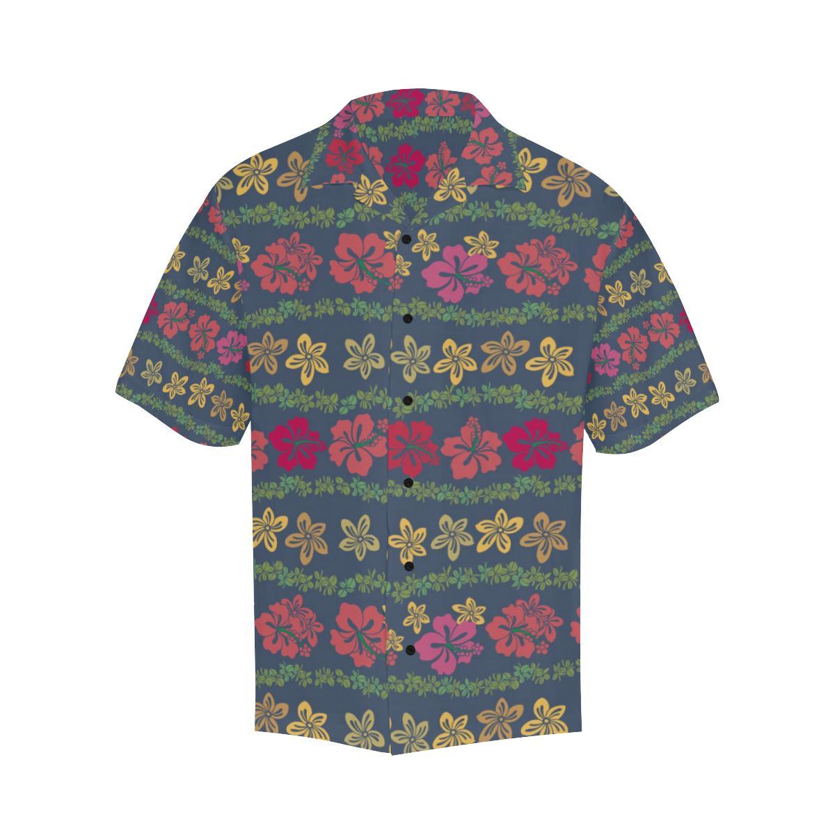 Hawaiian Themed Pattern Print Design H018 Men Hawaiian Shirt-JorJune