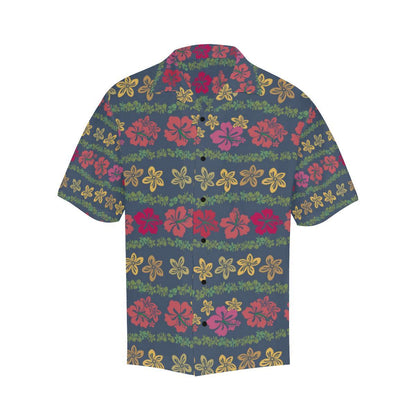 Hawaiian Themed Pattern Print Design H018 Men Hawaiian Shirt-JorJune