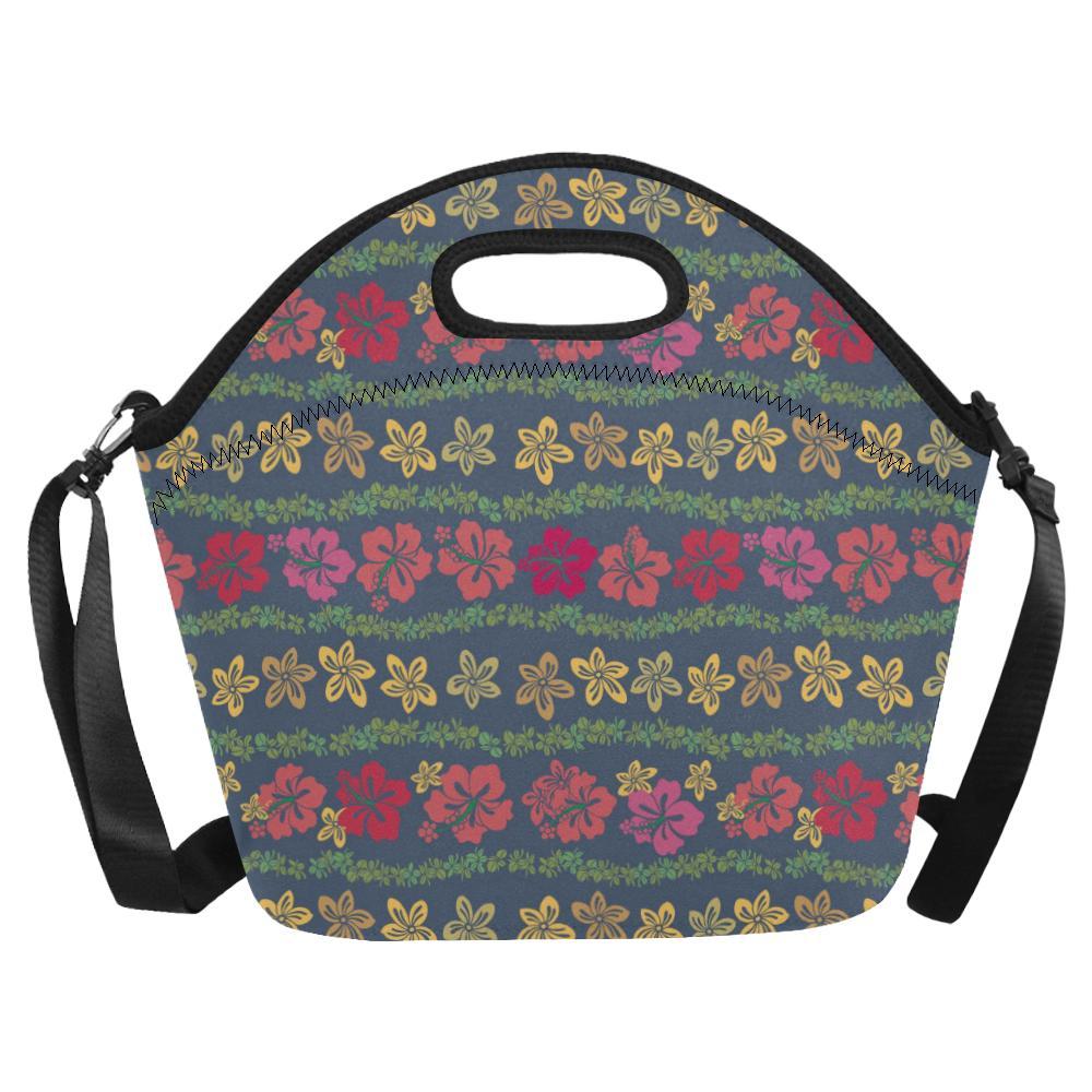 Hawaiian Themed Pattern Print Design H018 Neoprene Lunch Bag-JorJune