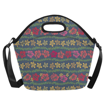 Hawaiian Themed Pattern Print Design H018 Neoprene Lunch Bag-JorJune