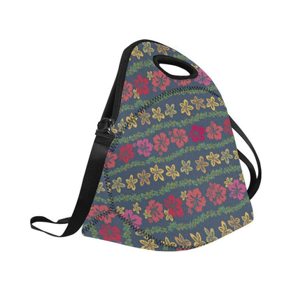 Hawaiian Themed Pattern Print Design H018 Neoprene Lunch Bag-JorJune