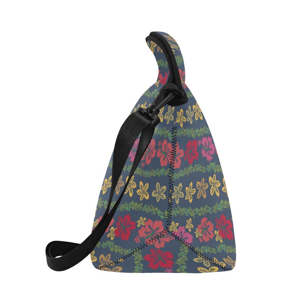 Hawaiian Themed Pattern Print Design H018 Neoprene Lunch Bag-JorJune
