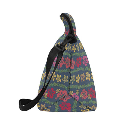 Hawaiian Themed Pattern Print Design H018 Neoprene Lunch Bag-JorJune