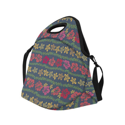 Hawaiian Themed Pattern Print Design H018 Neoprene Lunch Bag-JorJune
