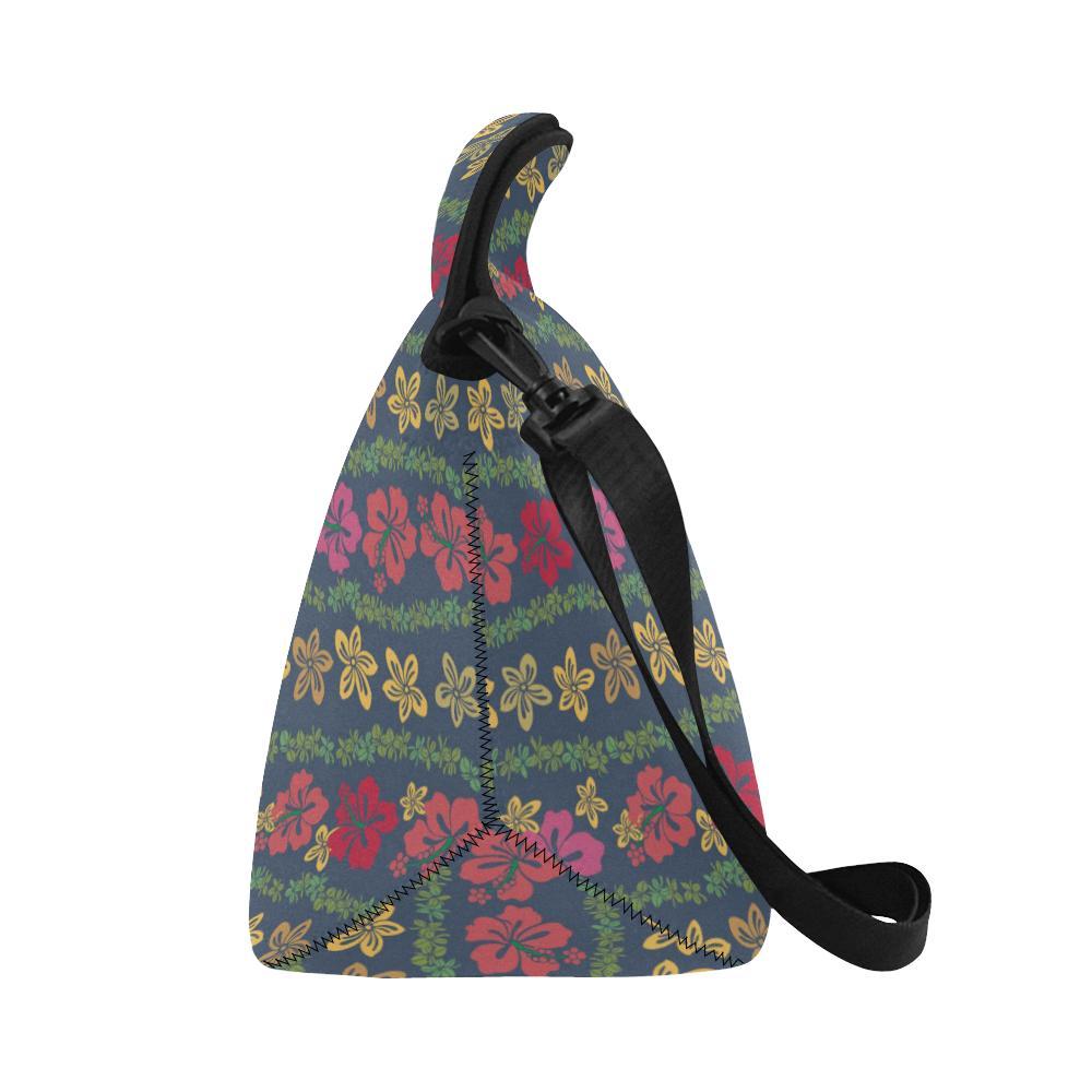 Hawaiian Themed Pattern Print Design H018 Neoprene Lunch Bag-JorJune