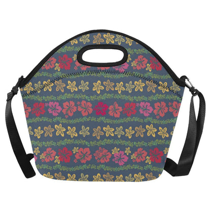 Hawaiian Themed Pattern Print Design H018 Neoprene Lunch Bag-JorJune