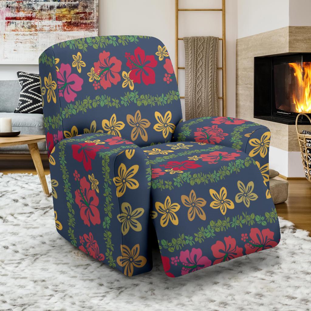 Hawaiian Themed Pattern Print Design H018 Recliner Slipcover-JORJUNE.COM