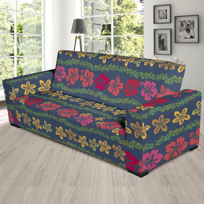 Hawaiian Themed Pattern Print Design H018 Sofa Slipcover-JORJUNE.COM