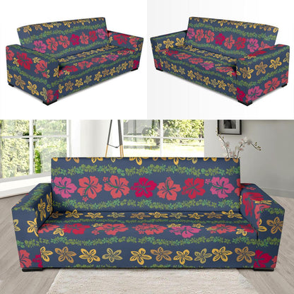 Hawaiian Themed Pattern Print Design H018 Sofa Slipcover-JORJUNE.COM