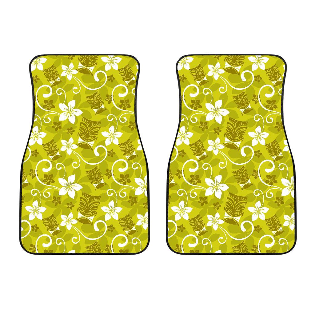 Hawaiian Themed Pattern Print Design H019 Car Floor Mats-JorJune