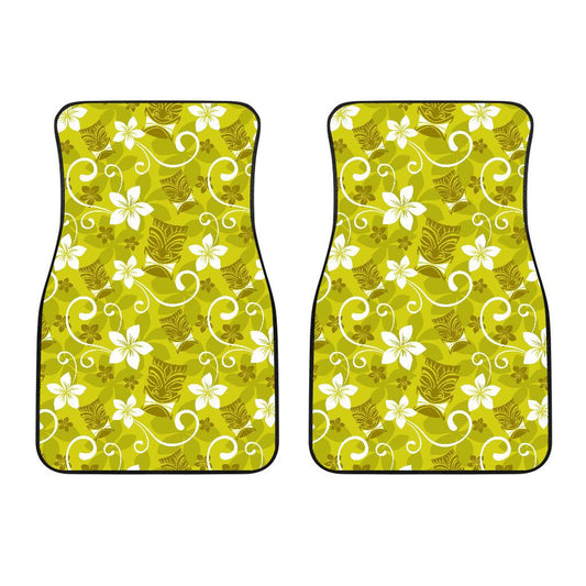 Hawaiian Themed Pattern Print Design H019 Car Floor Mats-JorJune