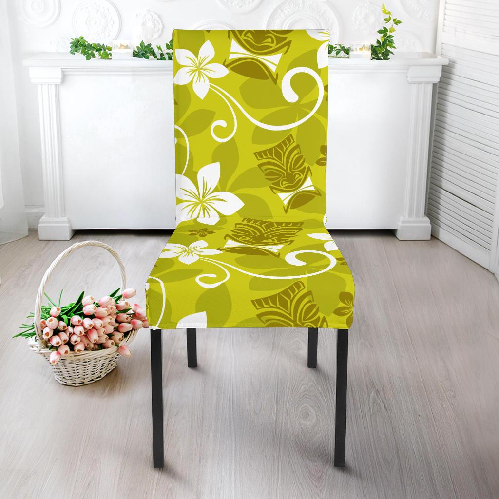 Hawaiian Themed Pattern Print Design H019 Dining Chair Slipcover-JORJUNE.COM