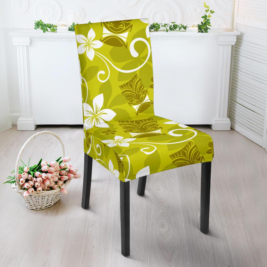 Hawaiian Themed Pattern Print Design H019 Dining Chair Slipcover-JORJUNE.COM