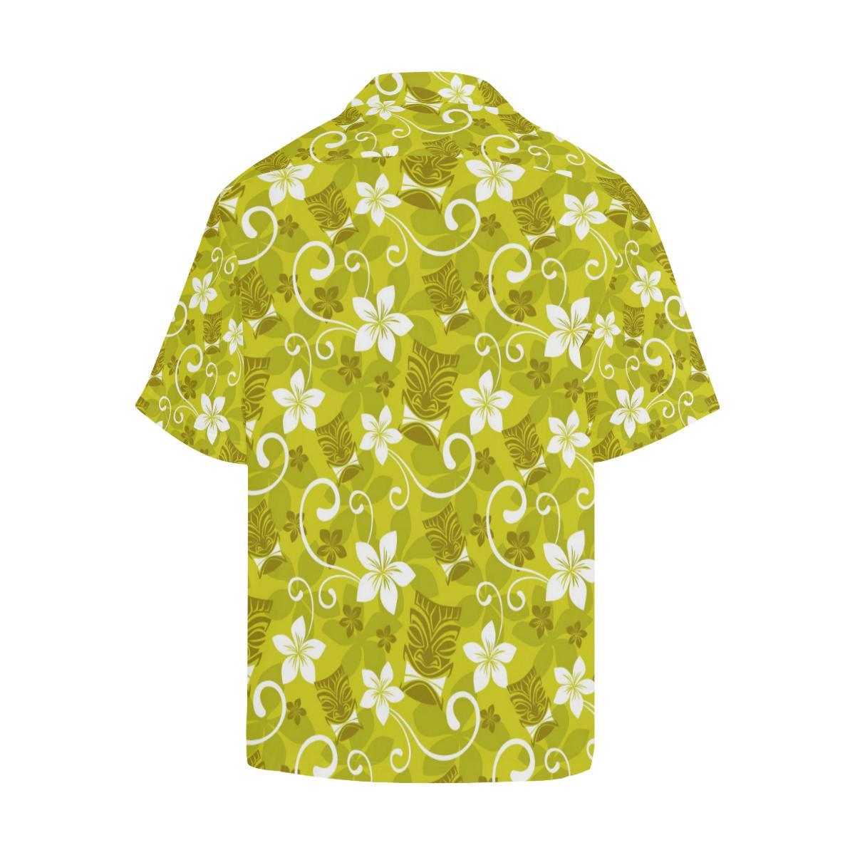 Hawaiian Themed Pattern Print Design H019 Men Hawaiian Shirt-JorJune