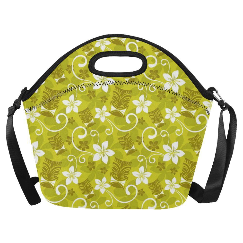 Hawaiian Themed Pattern Print Design H019 Neoprene Lunch Bag-JorJune