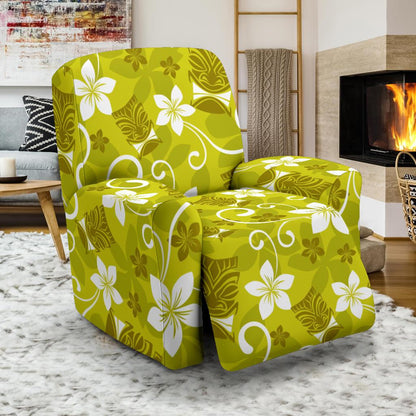 Hawaiian Themed Pattern Print Design H019 Recliner Slipcover-JORJUNE.COM