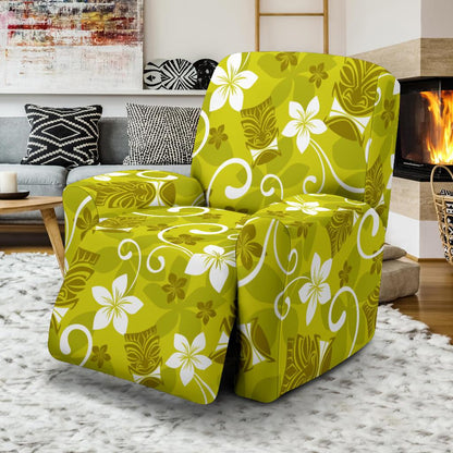 Hawaiian Themed Pattern Print Design H019 Recliner Slipcover-JORJUNE.COM