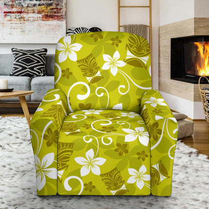 Hawaiian Themed Pattern Print Design H019 Recliner Slipcover-JORJUNE.COM
